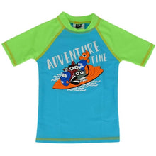 Load image into Gallery viewer, TODDLER BOYS' UV SHORT SLEEVE WATER SHIRT - OntarioSwimHub