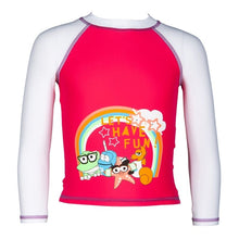 Load image into Gallery viewer, TODDLER GIRLS' UV LONG SLEEVE WATER SHIRT - OntarioSwimHub