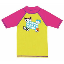 Load image into Gallery viewer, TODDLER GIRLS' UV SHORT SLEEVE WATER SHIRT - OntarioSwimHub