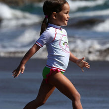 Load image into Gallery viewer, TODDLER GIRLS' UV SHORT SLEEVE WATER SHIRT - OntarioSwimHub