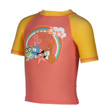 Load image into Gallery viewer, TODDLER GIRLS' UV SHORT SLEEVE WATER SHIRT - OntarioSwimHub