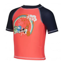 Load image into Gallery viewer, TODDLER GIRLS' UV SHORT SLEEVE WATER SHIRT - OntarioSwimHub