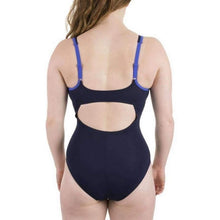 Load image into Gallery viewer, ONLY SIZE 32 - WOMEN'S AGATE STRAP BACK - NAVY - OntarioSwimHub
