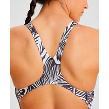 Load image into Gallery viewer, arena-womens-allover-tropical-print-swim-pro-back-one-piece-swimsuit-black-multi-005032-510-ontario-swim-hub-9