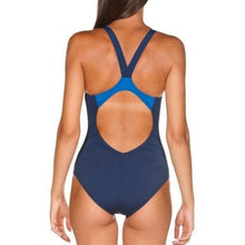 Load image into Gallery viewer, ONLY SIZE 32 - WOMEN'S BALANCE V BACK - NAVY - OntarioSwimHub