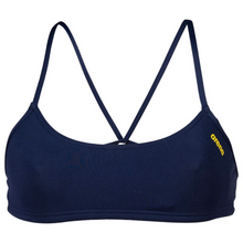 Load image into Gallery viewer, arena-womens-bandeau-play-bikini-top-navy-yellow-star-006464-730-ontario-swim-hub-2