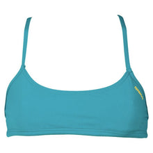 Load image into Gallery viewer, arena-womens-bandeau-play-bikini-top-persian-green-yellow-star-001110-643-ontario-swim-hub-2