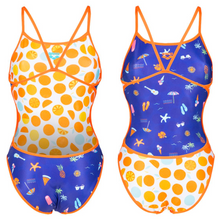 Load image into Gallery viewer, arena-womens-beach-vibes-citrus-reversible-challenge-back-one-piece-swimsuit-mango-multi-005020-300-ontario-swim-hub-4