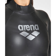 Load image into Gallery viewer, WOMEN&#39;S CARBON TRIWETSUIT - BLACK/SILVER
