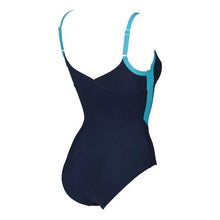 Load image into Gallery viewer, ONLY SIZE 32 - WOMEN'S CARLA WING BACK - NAVY - OntarioSwimHub