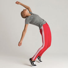 Load image into Gallery viewer, arena-womens-caroline-team-stirrup-pants-red-white-001228-401-ontario-swim-hub-5