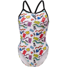 Load image into Gallery viewer, arena-womens-crazy-arena-swimsuit-gummy-black-white-multi-006387-510-ontario-swim-hub-2