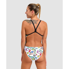 Load image into Gallery viewer, arena-womens-crazy-arena-swimsuit-gummy-black-white-multi-006387-510-ontario-swim-hub-6