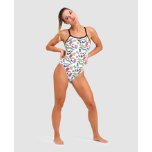 Load image into Gallery viewer, arena-womens-crazy-arena-swimsuit-gummy-black-white-multi-006387-510-ontario-swim-hub-7