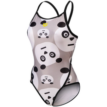 Load image into Gallery viewer, arena-womens-crazy-arena-swimsuit-panda-black-white-multi-006380-501-ontario-swim-hub-1