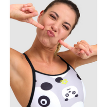 Load image into Gallery viewer, arena-womens-crazy-arena-swimsuit-panda-black-white-multi-006380-501-ontario-swim-hub-8