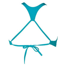 Load image into Gallery viewer, ONLY SIZE S - WOMEN'S CROP THINK BIKINI TOP - SOLID - OntarioSwimHub