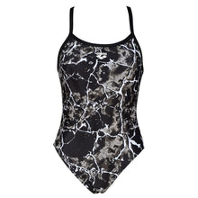 Load image into Gallery viewer, arena-womens-earth-texture-challenge-back-one-piece-swimsuit-black-multi-004613-550-ontario-swim-hub-2