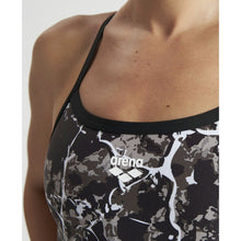 Load image into Gallery viewer, arena-womens-earth-texture-challenge-back-one-piece-swimsuit-black-multi-004613-550-ontario-swim-hub-8