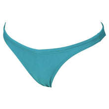 Load image into Gallery viewer, WOMEN'S FREE BRIEF BIKINI BOTTOM - PERSIAN GREEN/YELLOW STAR