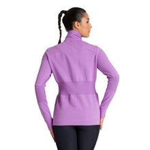 Load image into Gallery viewer, WOMEN'S RIB INSERT FULL ZIP JACKET - OntarioSwimHub