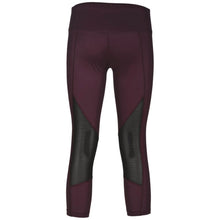 Load image into Gallery viewer, arena-womens-gym-three-quarter-tights-red-wine-black-001618-435-ontario-swim-hub-2