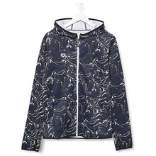 Load image into Gallery viewer, WOMEN'S HOODED SPACER REVERSIBLE F/Z JACKET - OntarioSwimHub