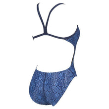 Load image into Gallery viewer, WOMEN'S KIKKO CHALLENGE BACK ONE-PIECE - NAVY - OntarioSwimHub