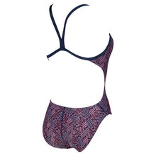 Load image into Gallery viewer, WOMEN'S KIKKO CHALLENGE BACK ONE-PIECE - RED - OntarioSwimHub