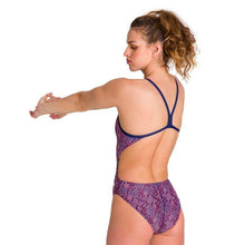 Load image into Gallery viewer, WOMEN'S KIKKO CHALLENGE BACK ONE-PIECE - RED - OntarioSwimHub