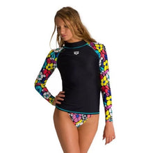 Load image into Gallery viewer, WOMEN'S LONG SLEEVE ALLOVER RASH VEST - OntarioSwimHub