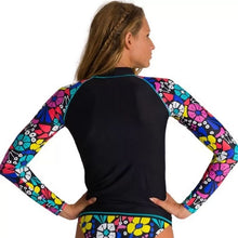 Load image into Gallery viewer, WOMEN'S LONG SLEEVE ALLOVER RASH VEST - OntarioSwimHub