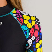 Load image into Gallery viewer, WOMEN'S LONG SLEEVE ALLOVER RASH VEST - OntarioSwimHub