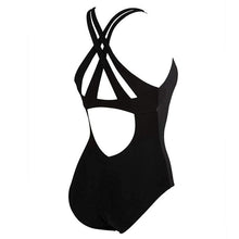 Load image into Gallery viewer, ONLY SIZE 32 - WOMEN'S MAIA CRISS CROSS BACK - BLACK - OntarioSwimHub