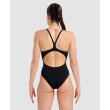 Load image into Gallery viewer, arena-womens-marbled-lightdrop-back-one-piece-swimsuit-black-black-multi-005563-550-ontario-swim-hub-6
