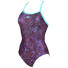 Load image into Gallery viewer, arena-womens-mountains-texture-light-drop-back-one-piece-swimsuit-martinica-multi-004616-850-ontario-swim-hub-1