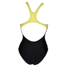 Load image into Gallery viewer, arena-womens-placement-swim-pro-back-one-piece-swimsuit-black-soft-green-multi-005134-560-ontario-swim-hub-4