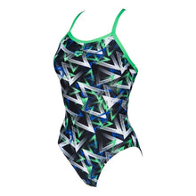 Load image into Gallery viewer, WOMEN'S POWER TRIANGLE LIGHT DROP - GOLF GREEN - OntarioSwimHub