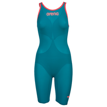 Load image into Gallery viewer, arena-womens-powerskin-carbon-air2-open-back-limited-edition-calypso-bay-biscay-bay-006341-200-ontario-swim-hub-1