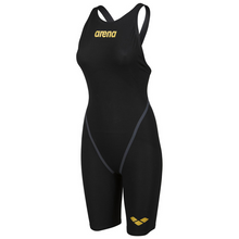 Load image into Gallery viewer, arena-womens-powerskin-carbon-core-fx-closed-back-black-gold-003658-105-ontario-swim-hub-1