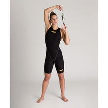 Load image into Gallery viewer,     arena-womens-powerskin-carbon-core-fx-open-back-black-gold-003655-105-ontario-swim-hub-9