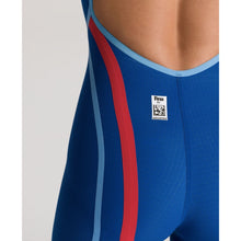 Load image into Gallery viewer, arena-womens-powerskin-carbon-core-fx-open-back-ocean-blue-003655-730-ontario-swim-hub-10