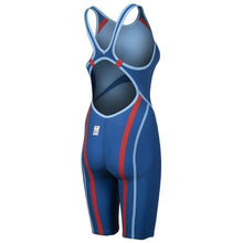 Load image into Gallery viewer, arena-womens-powerskin-carbon-core-fx-open-back-ocean-blue-003655-730-ontario-swim-hub-4