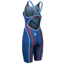 Load image into Gallery viewer, arena-womens-powerskin-carbon-core-fx-open-back-ocean-blue-003655-730-ontario-swim-hub-6