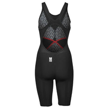 Load image into Gallery viewer, WOMEN'S POWERSKIN CARBON GLIDE OPEN BACK - BLACK/GOLD - OntarioSwimHub