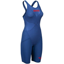 Load image into Gallery viewer, WOMEN'S POWERSKIN CARBON GLIDE OPEN BACK - OCEAN BLUE - OntarioSwimHub
