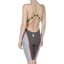 Load image into Gallery viewer, WOMEN'S POWERSKIN CARBON ULTRA OPEN BACK - DARK GREY/FLUO YELLOW - FINAL SALE