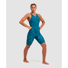 Load image into Gallery viewer, arena-womens-powerskin-st-next-eco-open-back-limited-edition-sea-blue-006349-101-ontario-swim-hub-3