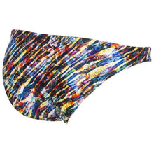 Load image into Gallery viewer, WOMEN'S REAL BRIEF BIKINI BOTTOM - BLACK MULTI - OntarioSwimHub
