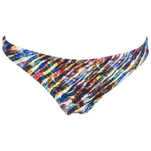 Load image into Gallery viewer, WOMEN'S REAL BRIEF BIKINI BOTTOM - BLACK MULTI - OntarioSwimHub